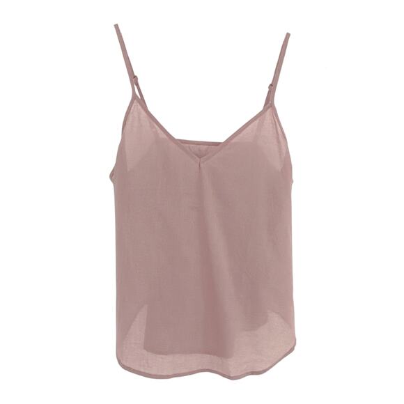 FARM RIO Pleated Yoke Blouse Light Pink S - Picture 5 of 12